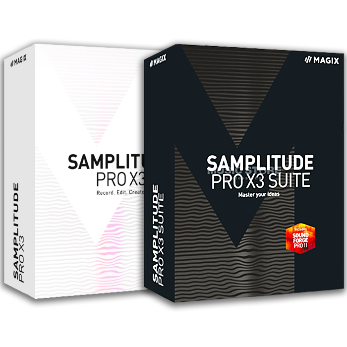 Samplitude Pro X3｜箱 画像
